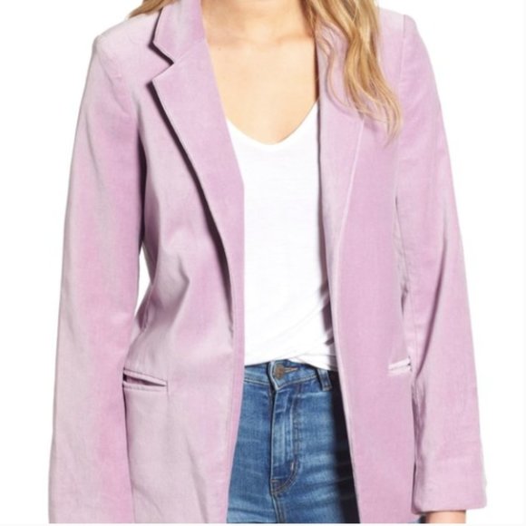 Zadig & Voltaire Jackets & Blazers - Zadig & Voltaire Volly Velours Jacket Violet